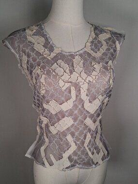 Archival Yoshiki Hishinuma Heat Set Mesh Top size JP 3 - US 6 to 10 Flex fit